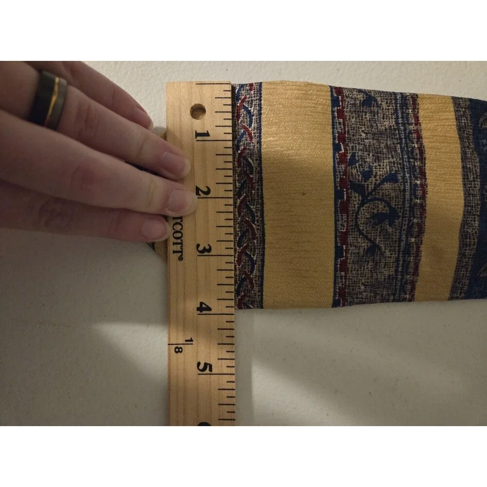 Vintage Metropolitan Museum of Art MMA 100% Silk Tie Celestial Sun Moon Gold...